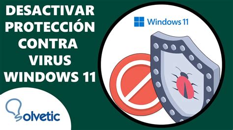 C Mo Desactivar Protecci N Contra Virus Y Amenazas Windows Youtube