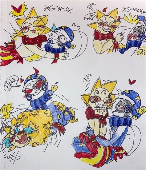 Sun And Moon Drawings Fnaf Drawings Fnaf Art Sun Moon Lunar