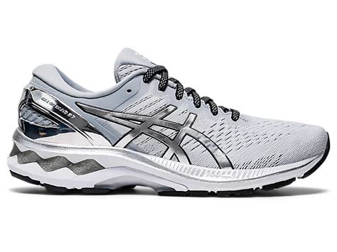 Womens Gel Kayano 27 Platinum Glacier Greypure Silver Running