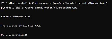 Python Program To Reverse A Number Coding Connect