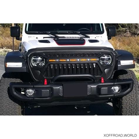 Parrilla Negro Transformers Serie Net Led Jeep Wrangler Jl Jeep