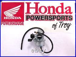 New Genuine Honda Oem Carburetor 1997 2003 Xr70r 2004 05 Crf70r 16100