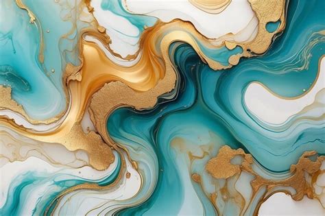 Premium Photo Natural Luxury Abstract Fluid Art Painting In Alcohol