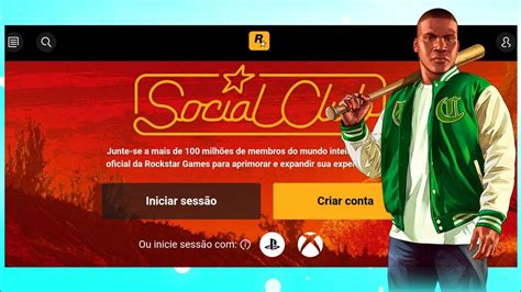 Como Criar Uma Conta Na Rockstar Social Club Youtube