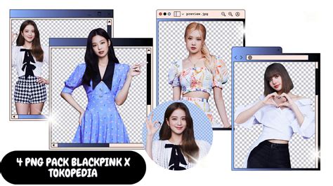 Png Pack Blackpink X Tokopedia By Starcolors13 On Deviantart