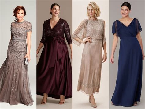 Vestidos elegantes para señoras de 50 a 60 años o más que están en