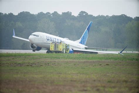 United Airlines Passengers Evacuated After Plane Rolls Off Runway And