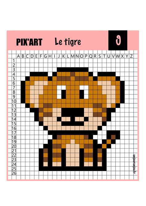 Pixel Art Animaux 12 Modèles à Télécharger Un Jour Un Jeu