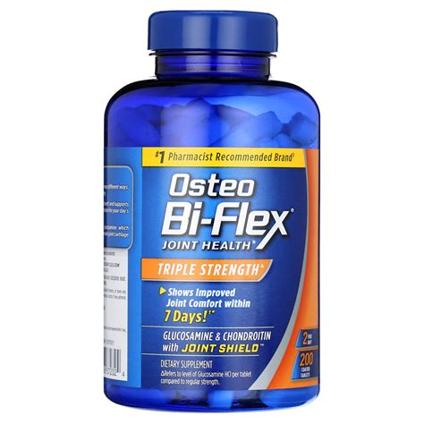 Osteo Bi Flex Joint Health Formula Triple Strength 200 Tablets