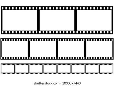 Set Film Frame Vector Illustration Stock Vector (Royalty Free) 232495792