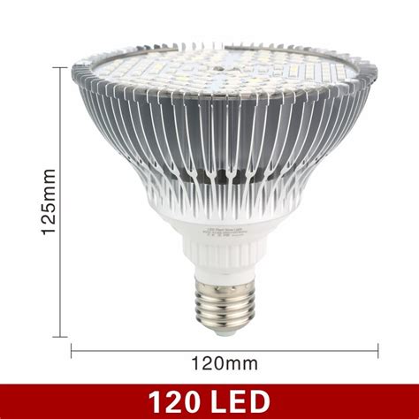 Luz LED de espectro completo para cultivo hidropónico Bombilla E27 UV