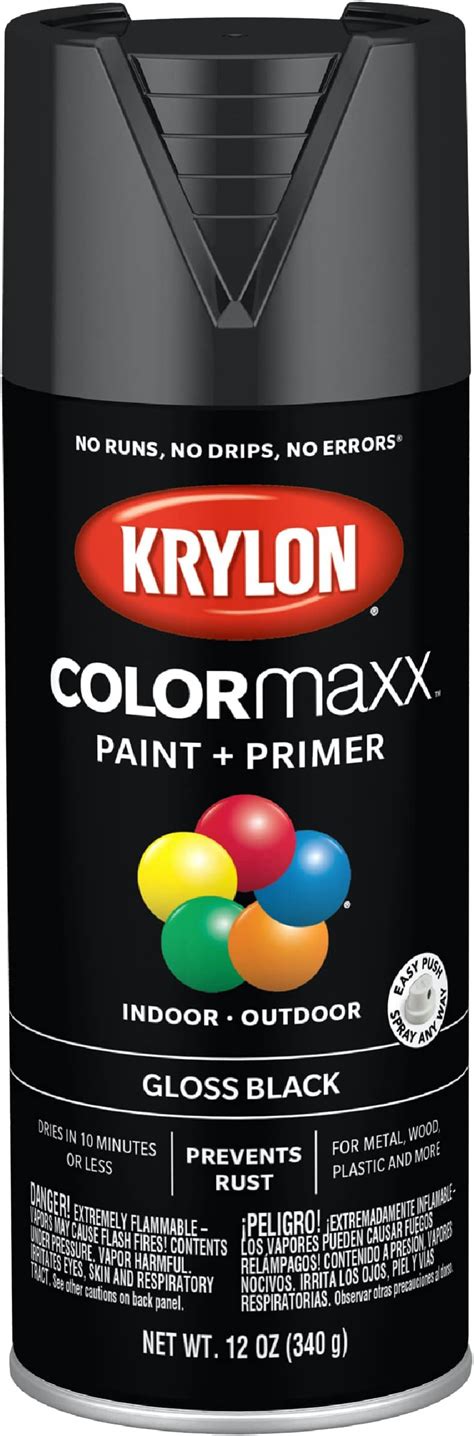 Pretul Pa Nb P Pintura En Aerosol Negro Brillante Amazon Mx