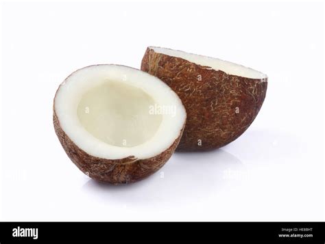 Indian Dried Coconut Stock Photo Alamy