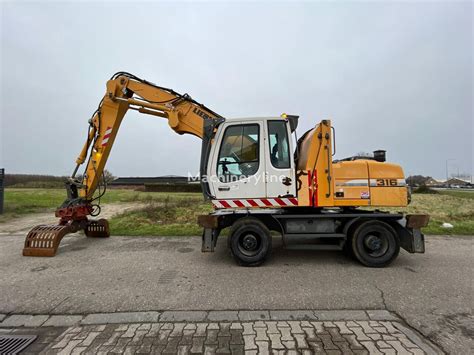 Liebherr A316 Litronic Material Handler Wheel Excavator For Sale