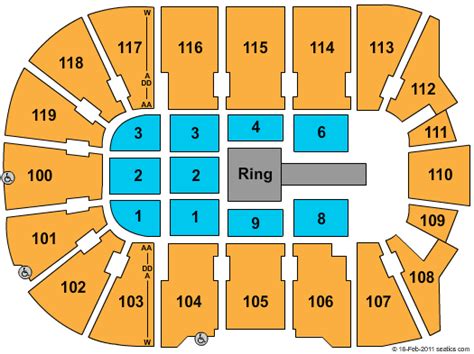 Webster Bank Arena At Harbor Yard Seating Chart