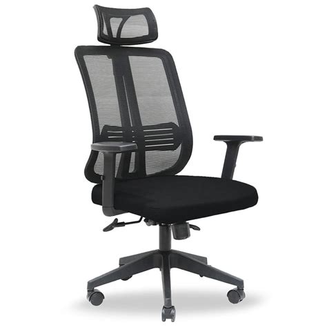 Silla Escritorio Ejecutiva Cowork Negro Sodimac Falabella