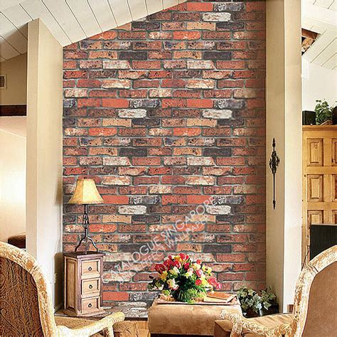 Brick Effect Wall Paper Catalogue Sg