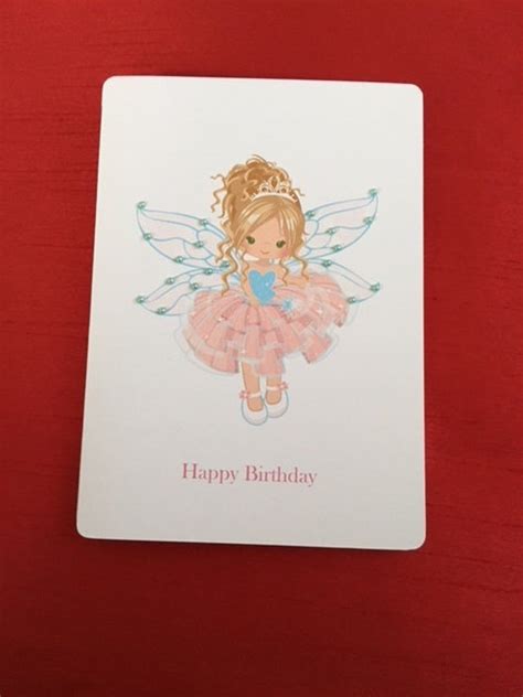 Personalised Fairy Birthday Card Personalized Fairy Birthday Etsy