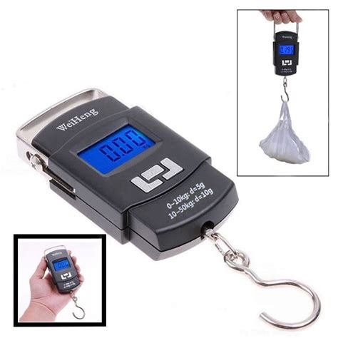 50kg 10g Portable Electronic Hanging Weighing Scale WH A08 蝦皮購物