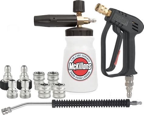 Amazon Mckillans Pressure Washer Upgrade Kit Swivel Gun Rinsing