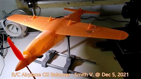 Rc Plane Cg Balancer D Printed Youtube