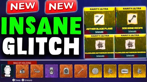 MWZ NEW INSANE LOOT GLITCH EASY SCHEMATICS MW3 ZOMBIES BEST WEAPONS