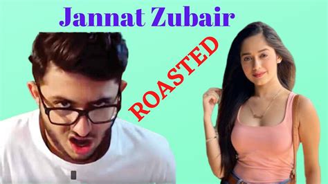 Carryminati Roasted Jannat Zubair Tiktok Star Roast Tiktok Youtube