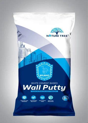 White Cement Based Wall Putty Kg At Rs Bag In Bhopal Id