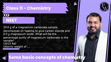 G Of A Magnesium Carbonate Sample Decomposes On Heating To Give