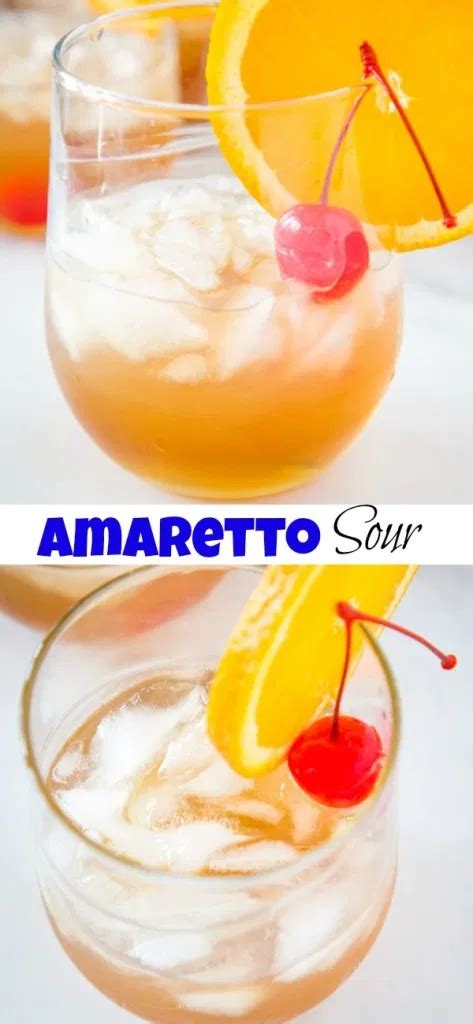 Amaretto Sour Recipe A Classic Cocktail That Is So Easy To Make An