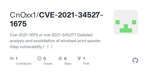 GitHub - CnOxx1/CVE-2021-34527-1675: Cve-2021-1675 or cve-2021-34527 ...
