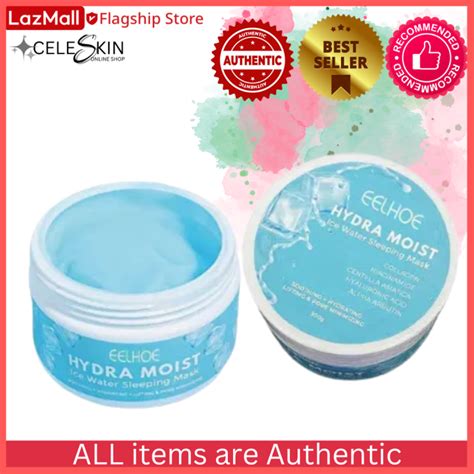 EELHOE Ice Water Sleeping Mask HYDRA MOIST Long Lasting Hydration To