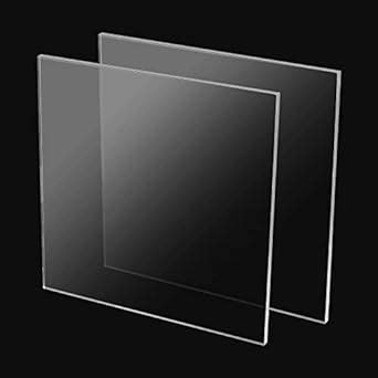 Mukchap Pcs Mm Clear Acrylic Sheet X Mm Plastic Thick