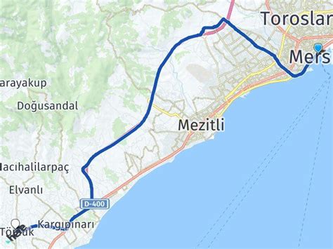 Mersin T M K Erdemli Mersin Aras Ka Km Yol Tarifi