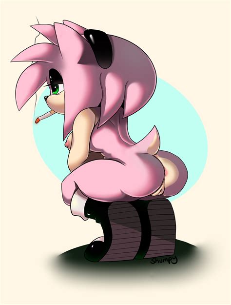 Rule 34 Alternative Fashion Amy Rose Anthro Anus Ass Cigarette