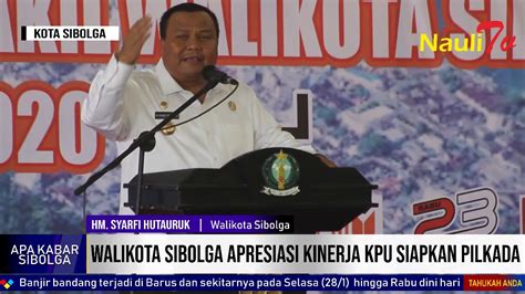 Launching Pilkada Sibolga Walikota Sibolga Sebut Pilsung Kado