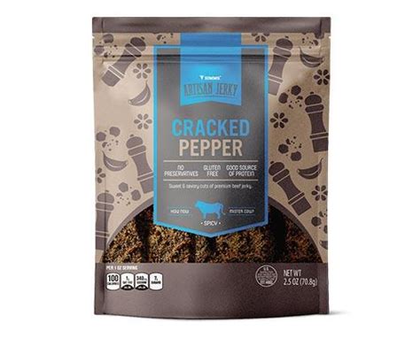 Simms Korean BBQ Or Cracked Pepper Artisan Jerky Aldi USA