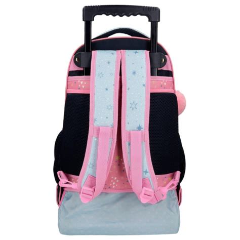 Mochila Trolley Escolar 44cm Dreams Come True Multicor Enso