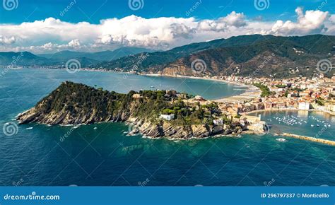 View Of The Bay Of Silence In Sestri Levante Liguria Italy Stock