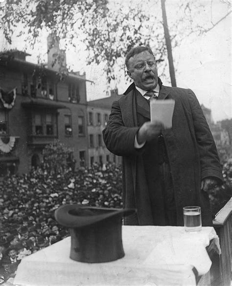 President Theodore Roosevelt Delivers A Speech In Harrisburg Pennsylvania October 4 1906