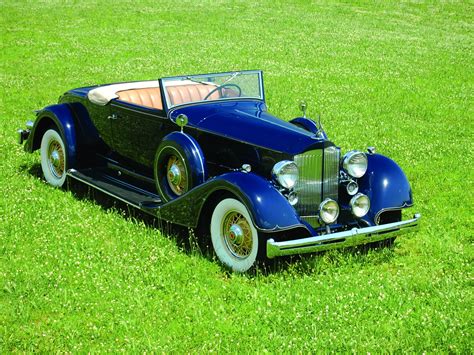 1934 Packard Super Eight Coupe Roadster Vintage Motor Cars Of Meadow