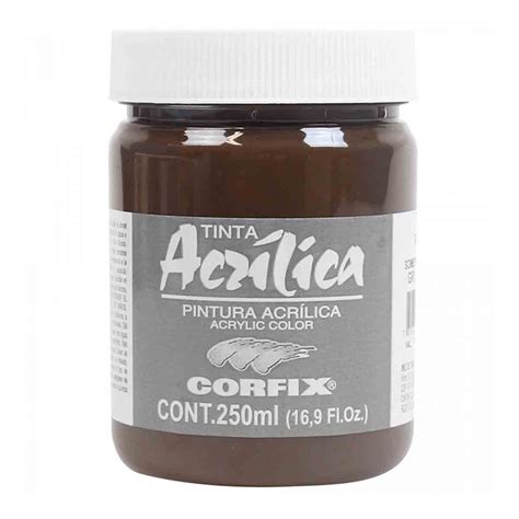 Tinta Acrilica Corfix G Sombra Natural Ml Shopee Brasil