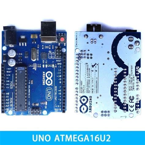 Контроллер Arduino Uno R3 Atmega328p Atmega16u2 без Usb провода