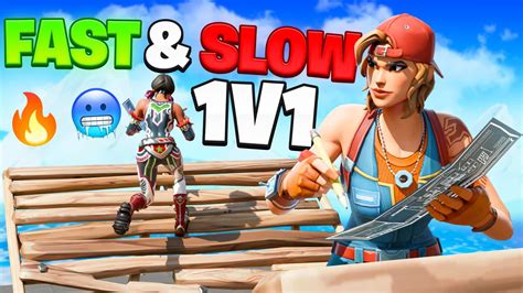 🔥fast And Slow 1v1🔥 0001 7445 3651 By Plazmoney Fortnite Creative Map