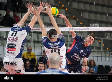 Blm Group Arena Trento Italy November Spike Of Lukasz