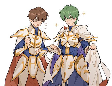 Leif And Ced Fire Emblem And More Drawn By Julianlynnnn Danbooru