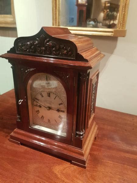 Small 19th Century Double Fusee Bracket Clock Sturmans Antiques