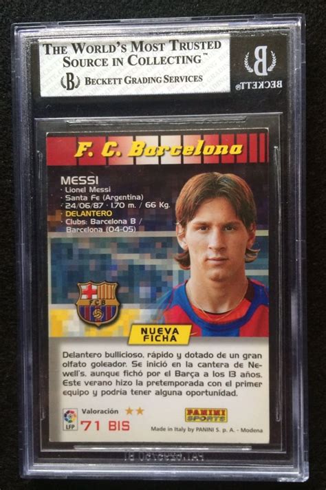 Panini Megacracks Bis Lionel Messi Rook