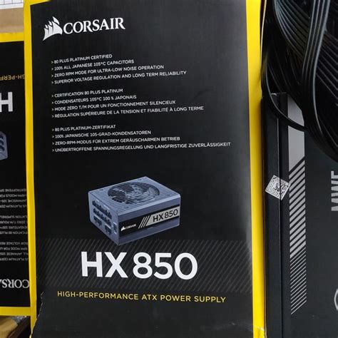 Jual Corsair HX 850 Platinum 850w PSU HX850 Full Modular 850 Watt