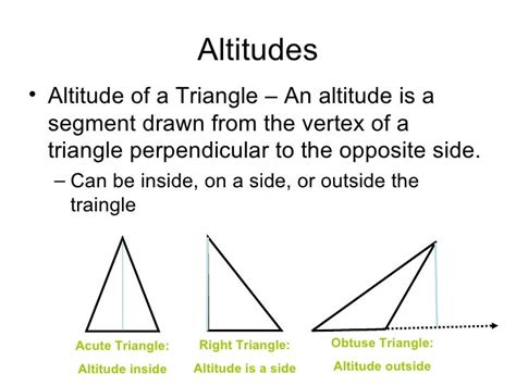 5.4 Altitude And Median Ppt